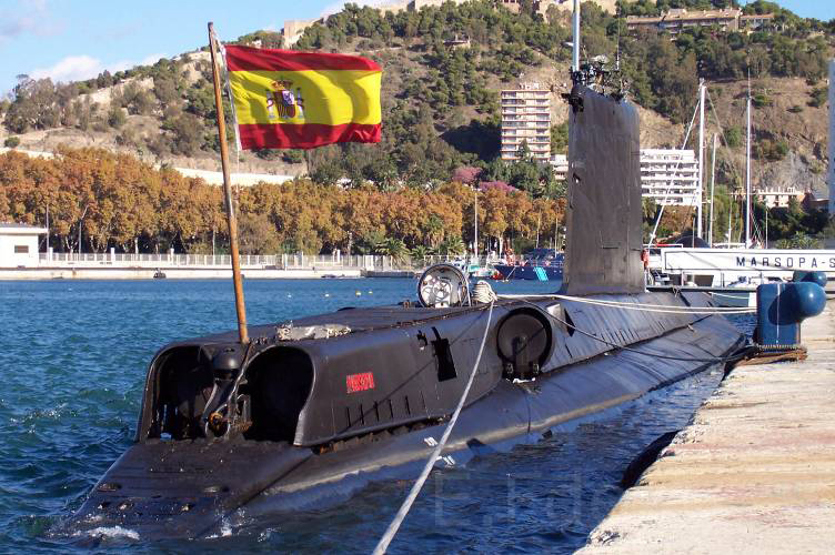 EL SUBMARINO 'MARSOPA' INICIA SU CRUCERO DE DESPEDIDA