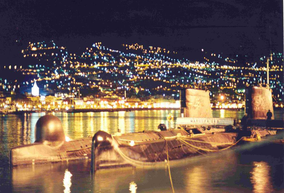 EL SUBMARINO 'MARSOPA' INICIA SU CRUCERO DE DESPEDIDA