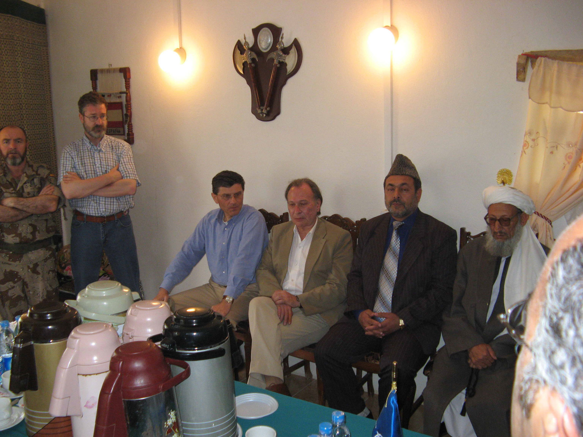 DIPLOMÁTICOS EUROPEOS Y AMERICANOS COMPRUEBAN 'IN SITU' EL TRABAJO DE RECONSTRUCCIÓN DE ESPAÑA EN AFGANISTÁN