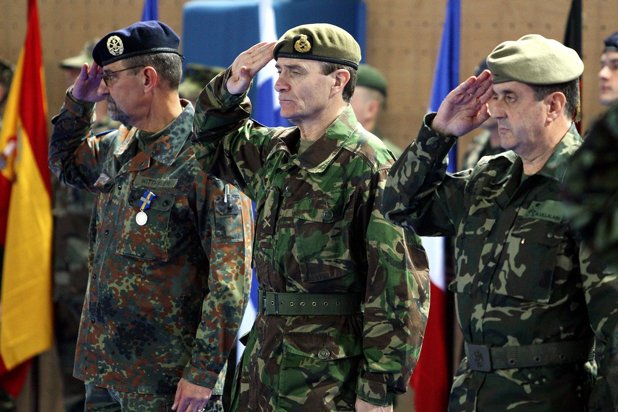 EL GENERAL ESPAÑOL IGNACIO MARTÍN VILLALAÍN ASUME EL MANDO DE LAS TROPAS DE LA UE EN BOSNIA-HERZEGOVINA