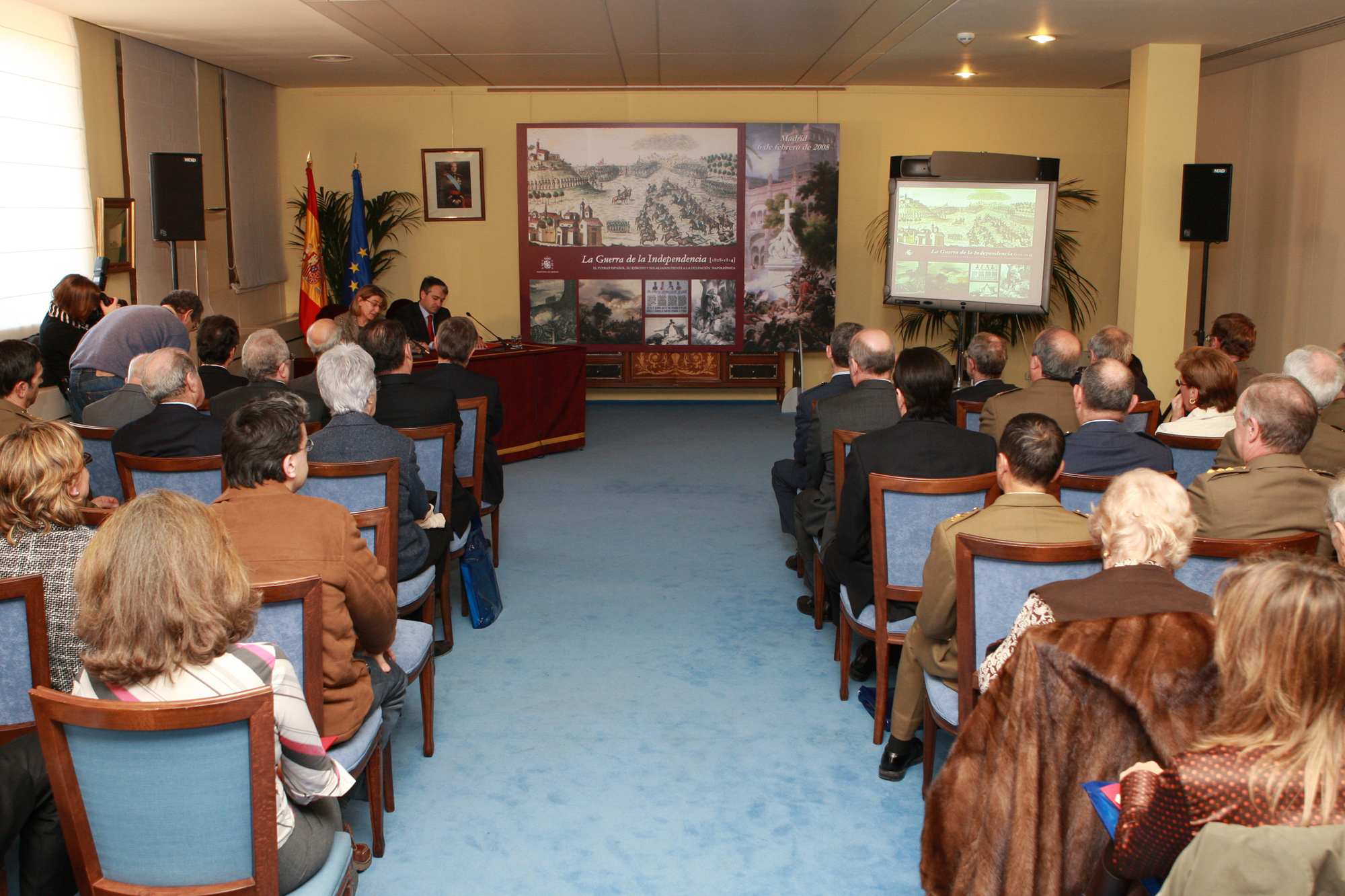 PRESENTACIÓN DEL LIBRO 'LA GUERRA DE LA INDEPENDENCIA 1808-1814' Y DE LOS ACTOS CONMEMORATIVOS DEL BICENTENARIO DE LA CONT...