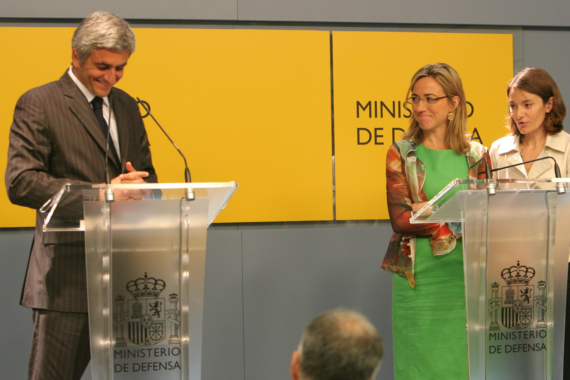 VISITA DEL MINISTRO DE DEFENSA DE LA REPÚBLICA FRANCESA, HERVÉ MORIN