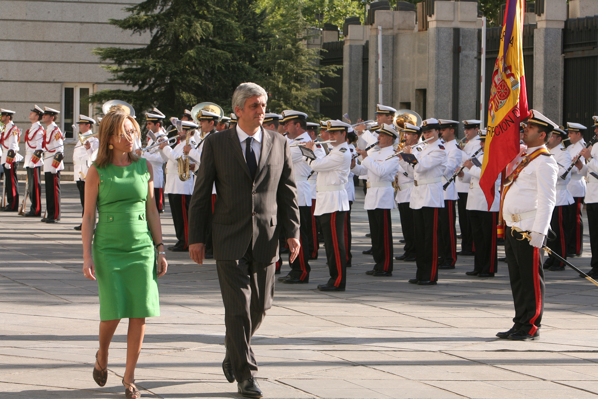 VISITA DEL MINISTRO DE DEFENSA DE LA REPÚBLICA FRANCESA, HERVÉ MORIN