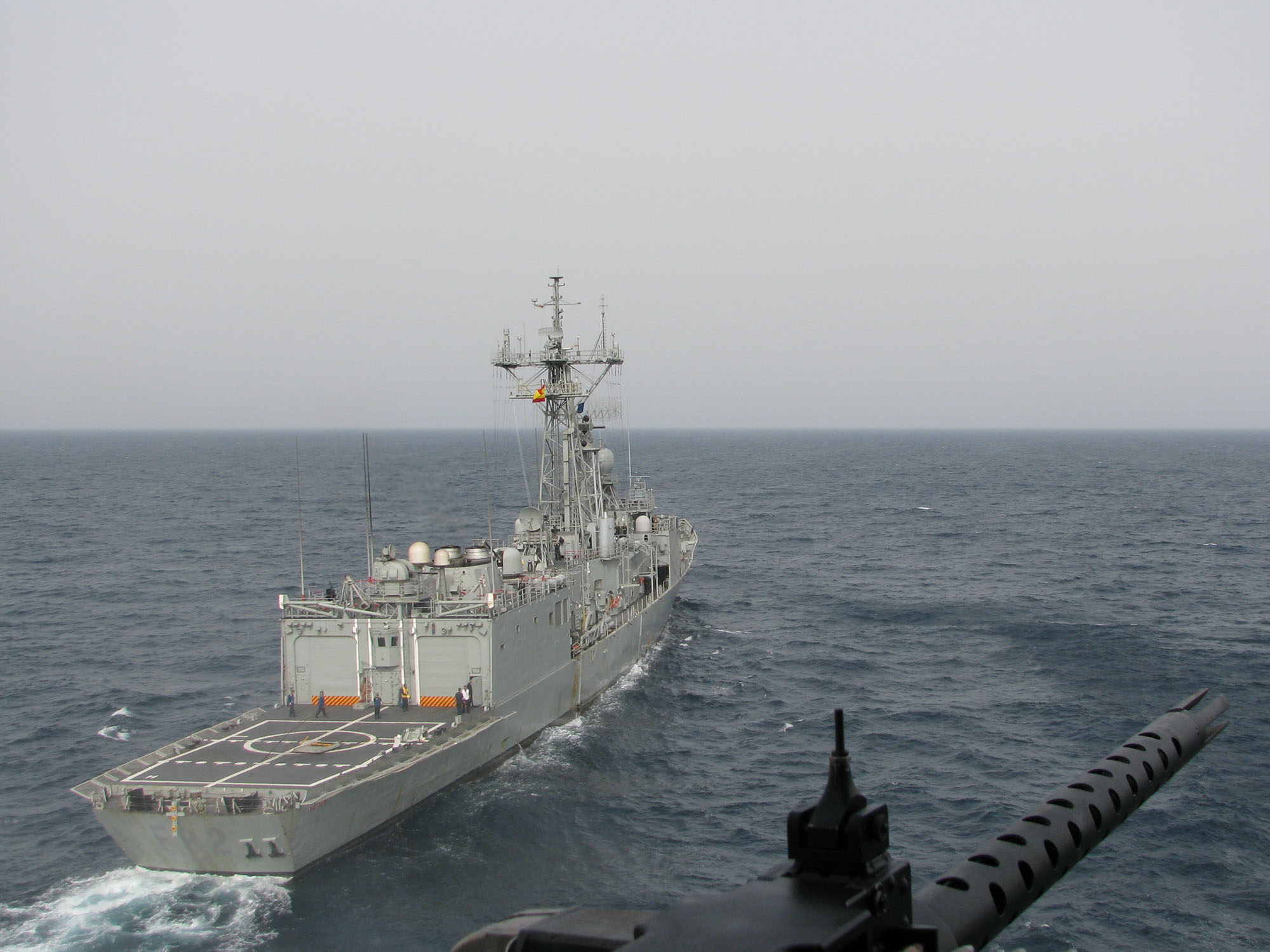 LA FRAGATA 'VICTORIA' FINALIZA CON ÉXITO SU PRIMERA MISION EN EL GOLFO DE ADÉN