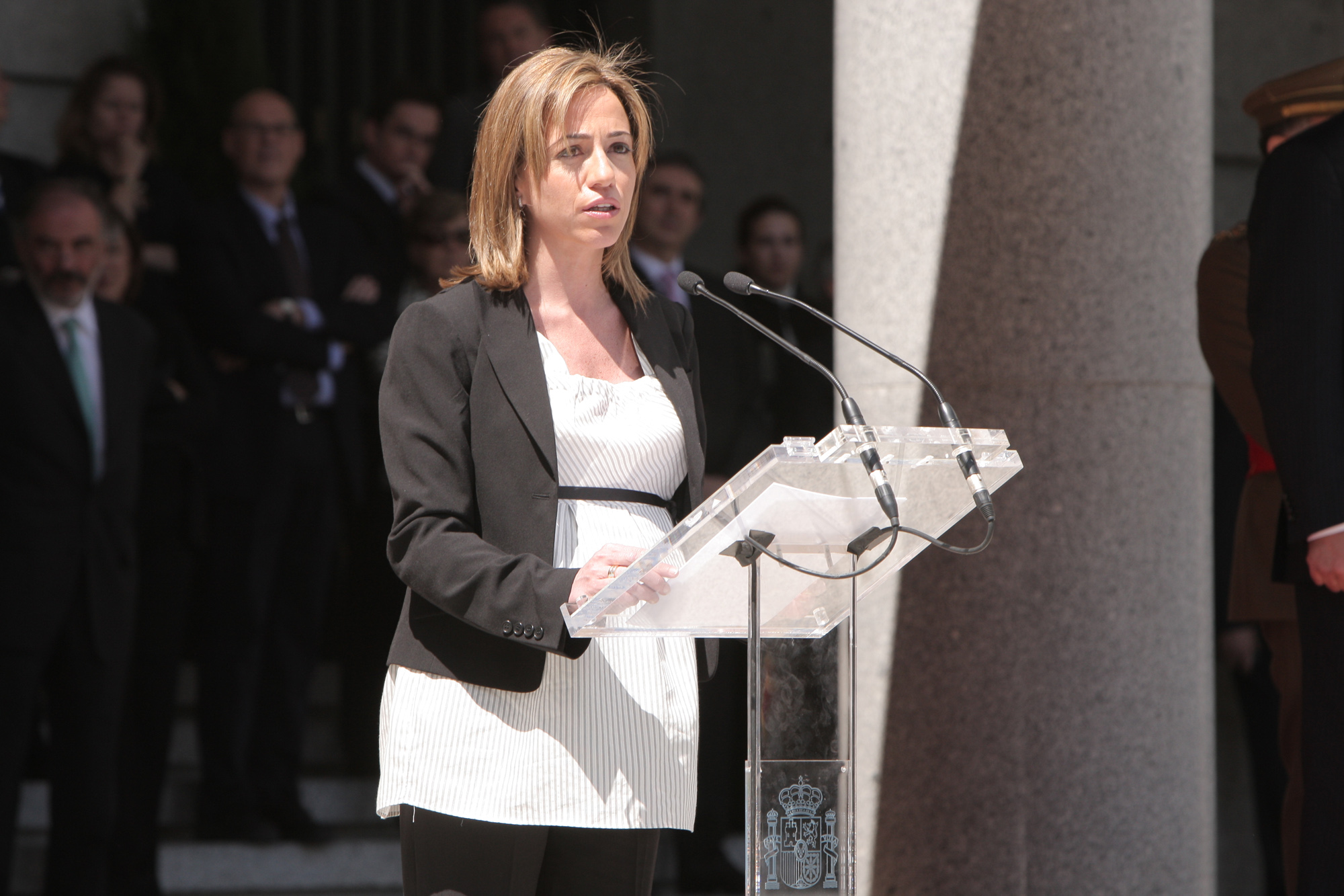 Autoridades - El ministro de Defensa - Carme Chacón toma posesión como ministra de Defensa