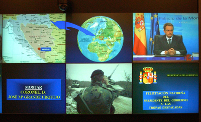 EL PRESIDENTE DEL GOBIERNO FELICITA LA NAVIDAD A LOS CONTINGENTES ESPAÑOLES EN MISIONES INTERNACIONALES