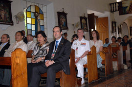 Iglesia de Baler en Filipinas donde permanecieron los últimos soldados 