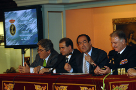 El ministro de Defensa, José Bono, ha presidido esta tarde en el Museo Naval de Madrid, el acto de entrega de los premios ¿Virgen del Carmen 2005¿ y ¿Revista General de Marina 2004¿.