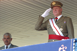 El Rey ha presidido la entrega de despachos en la Academia General Básica de Suboficiales