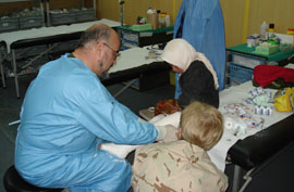 LOS MÉDICOS MILITARES ESPAÑOLES EN AFGANISTÁN HAN ATENDIDO A MÁS DE 300 PACIENTES EN EL ÚLTIMO MES