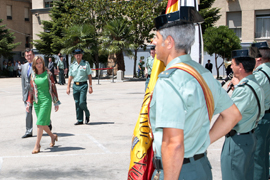 La ministra de Defensa, Carme Chacón, ha presidido hoy en la Dirección General de la Guardia Civil, la reunión de su Consejo Superior