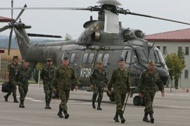 Visita del JEMAD a Kosovo
