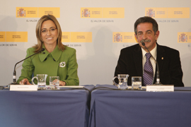 Presentaci&oacute;n del D&iacute;a de las Fuerzas Armadas en el Palacio de la Magdalena, Santander