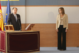 Toma de posesi&oacute;n de F&eacute;lix Sanz Rold&aacute;n como nuevo secretario de Estado director del CNI