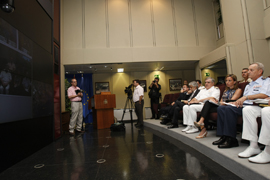 Videoconferencia con las misiones en el exterior