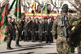 Funeral oficial por el soldado John Felipe Romero Meneses, fallecido en acto de servicio