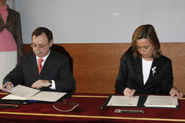 Firma de convenio Ministerio de Defensa y ciudad de Ceuta