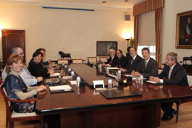 Reunión sobre el Depósito de Sementales de La Remonta