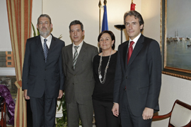 Reunión sobre el Depósito de Sementales de La Remonta