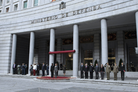 Visita Oficial de la ministra de Defensa de la República Gabonesa