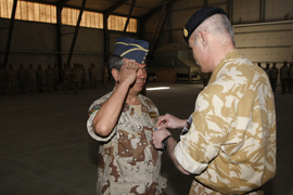 El JEMAD visita las tropas en Afganistán y se reúne con McChrystal.