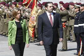 Visita del primer ministro de la Republica del Líbano