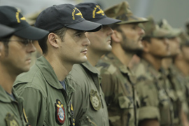 Militares de la agrupación 'Hispaniola'