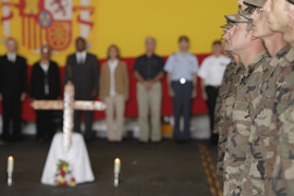 Responso por los cuatro fallecidos