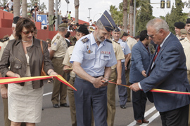 Inauguración exposición estática Día de las Fuerzas Armadas