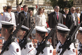 Acto de jura de bandera Día de las Fuerzas Armadas