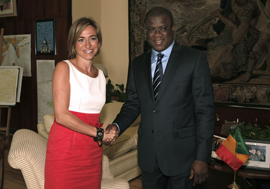 Encuentro de los dos Ministros