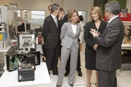 Visita oficial de la ministra de Defensa de Noruega, Grete Faremo