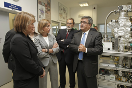 Visita oficial de la ministra de Defensa de Noruega, Grete Faremo