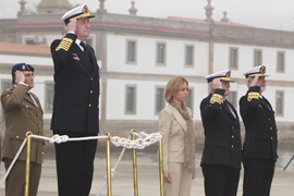 S.M. el Rey preside la entrega a la Armada del mayor buque de su historia