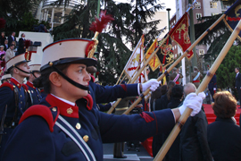 Los Reyes presiden en Madrid la celebración del Día de la Fiesta Nacional
