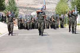 El contingente español en Líbano celebra el Día de la Fiesta Nacional
