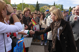 Relevo en la Base 'Camp Butmir' de Sarajevo.