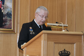 Clausura  del XII curso de actualización para el desempeño de los cometidos de Oficial General
