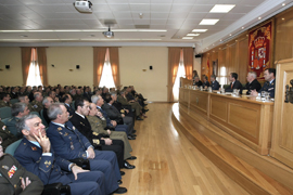 Clausura  del XII curso de actualización para el desempeño de los cometidos de Oficial General