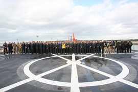 EL buque `Patiño´parte hoy desde Rota hacia el Índico para liderar el operativo desplegado por la Unión Europea.