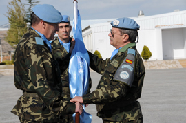Relevo de las fuerzas españolas en Líbano