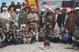 Las tropas españolas entregan varias obras de infraestructuras en Badghis