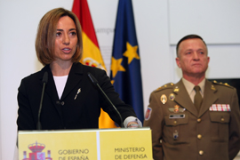 Alocución de la ministra de Defensa