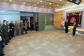 Alocución de la ministra de Defensa, Carmen Chacón.