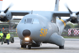 El avión de vigilancia marítima se incorpora a la misión de embargo a Libia