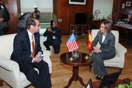 Estados Unidos agradece a España su contribución en Libia y Afganistán