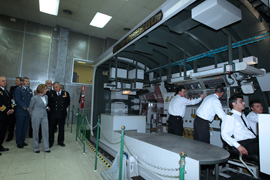 Visita al simulador de plataforma