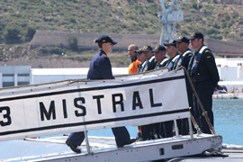 Embarque de la dotación