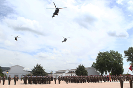 Fuerzas participantes en el acto