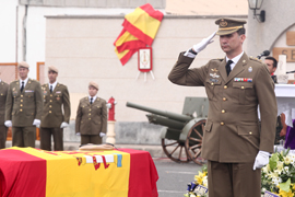El Príncipe preside el funeral por los militares fallecidos en Afganistán